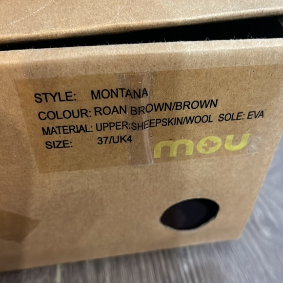 Mou Montana sheepskin/wool Boot. US size: 7 - Picture 5 of 5